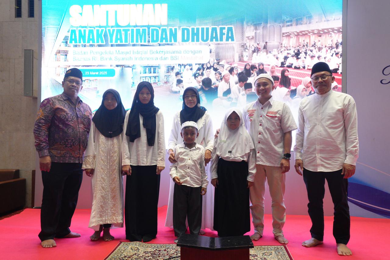 BPMI Bersama Baznas dan BSI Maslahat Salurkan 780 Santunan Bagi Anak Yatim dan Dhuafa