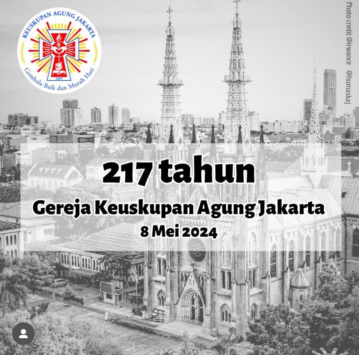 BPMI Hadiri Syukuran HUT Keuskupan Agung Jakarta ke-217  