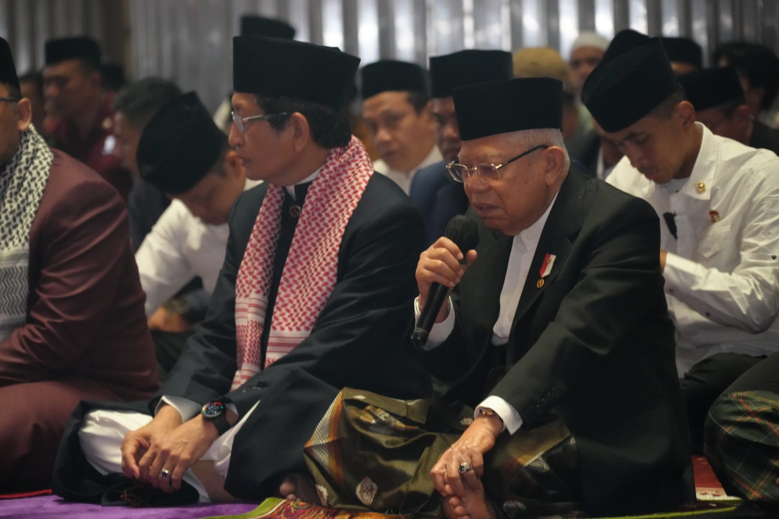 Wapres KH Ma'ruf Amin Shalat Idul Adha 1445 H di Istiqlal