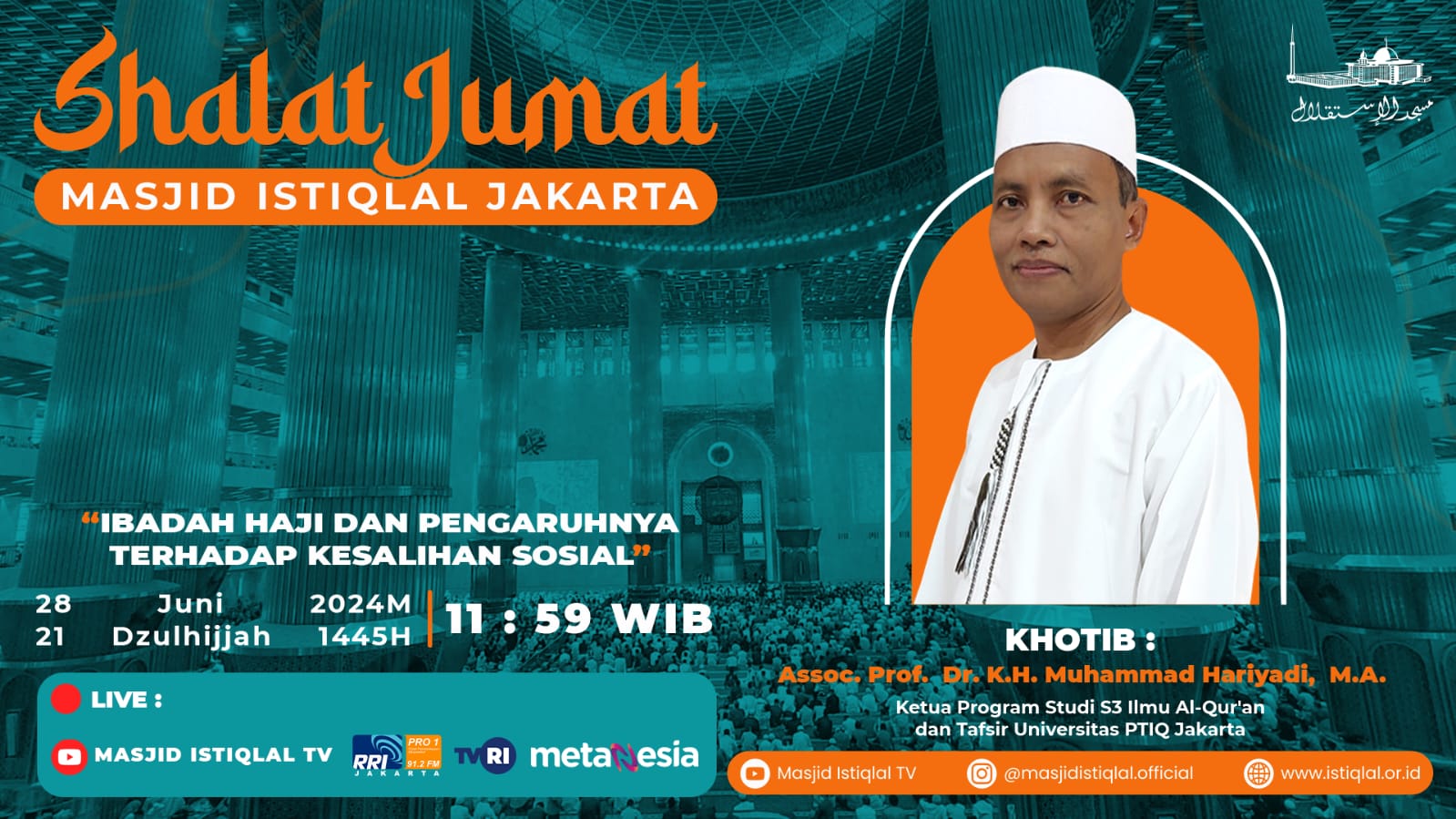 Khutbah Jumat: Ibadah Haji dan Pengaruhnya Terhadap Kesalihan Sosial Global