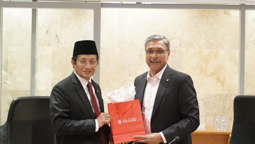 Menag dan Presiden McGill University Bahas Kerja Sama Pendidikan dan Pengiriman Mahasiswa