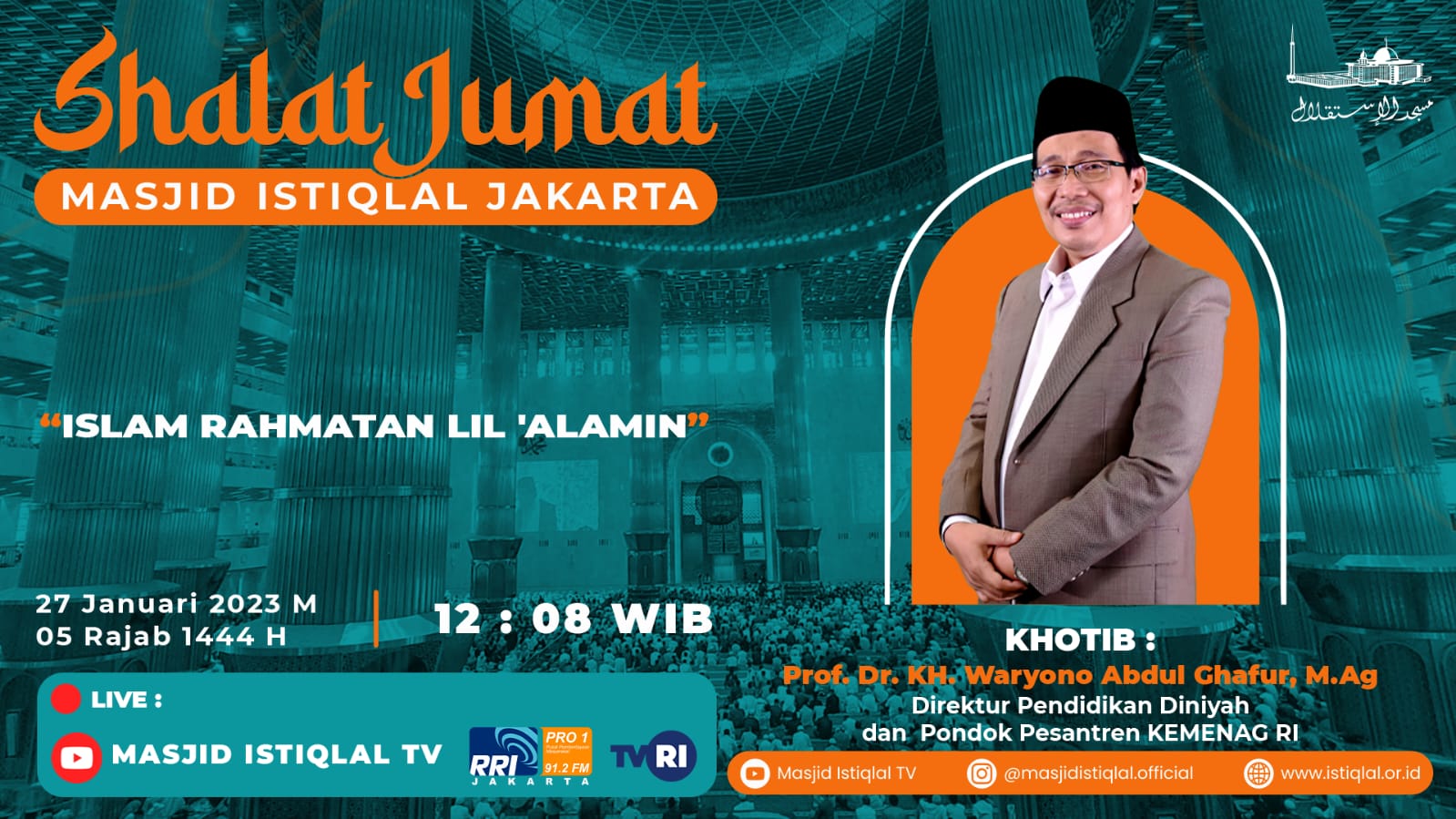 Khutbah Jumat: Islam Rahmatan Lil'alamin
