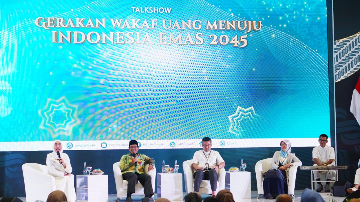 Kemenag Luncurkan Gerakan Wakaf Uang Menuju Indonesia Emas 2045 