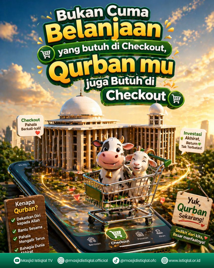 Panggilan Ibadah: Sempurnakan Ketaatan Melalui Qurban di Masjid Istiqlal