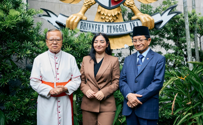 Kunjungi Istiqlal dan Katedral, Menteri Jerman Sebut Indonesia Model Toleransi yang Inspiratif