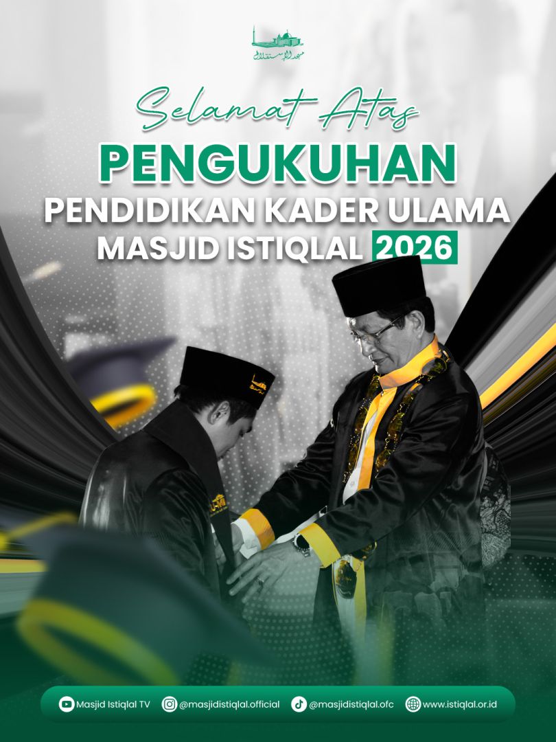 Pengukuhan 168 Kader Ulama Masjid Istiqlal: Dorong Lahirnya Ulama Global dan Moderat