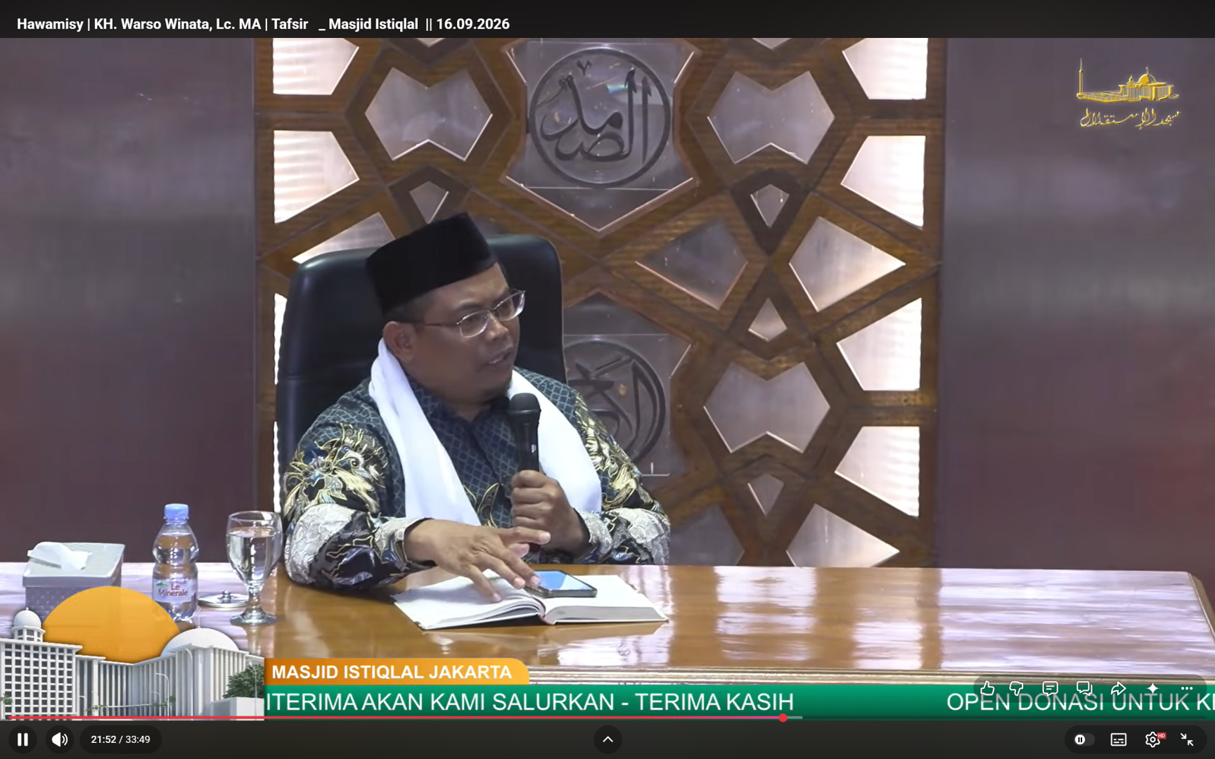 Hawamisy Istiqlal: Menelusuri Karakter Munafik Lewat Perumpamaan Obor dan Hujan Badai