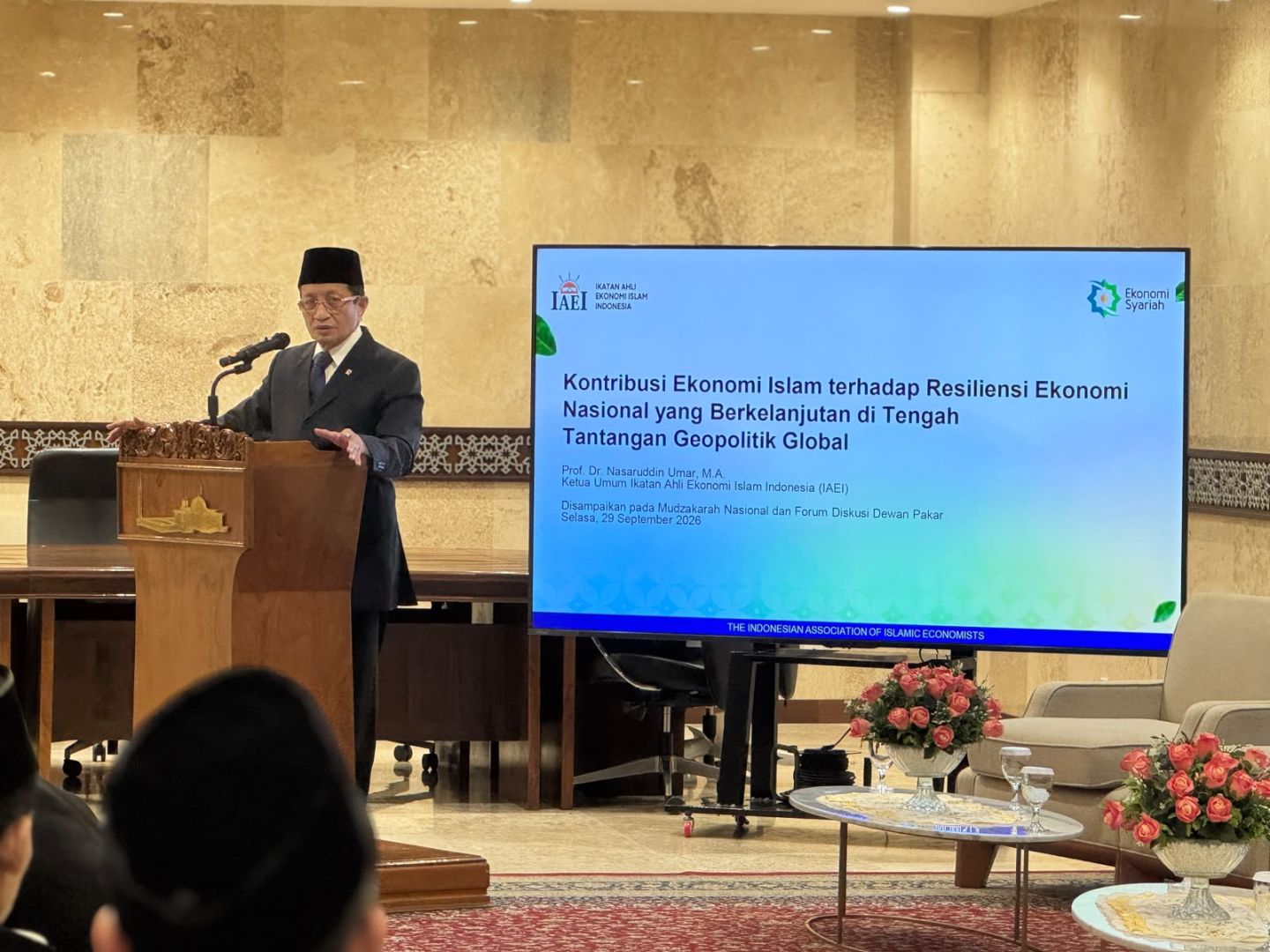 Muzakarah Istiqlal dan IAEI Bahas Strategi Resiliensi Ekonomi Nasional dan Tata Kelola Dana Umat