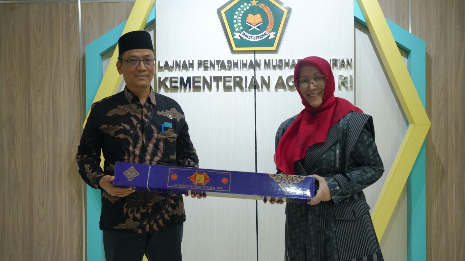  BPMI Terima Manuskrip Mushaf Al-Qur’an Istiqlal Khas Nusantara dari LPMQ Kemenag