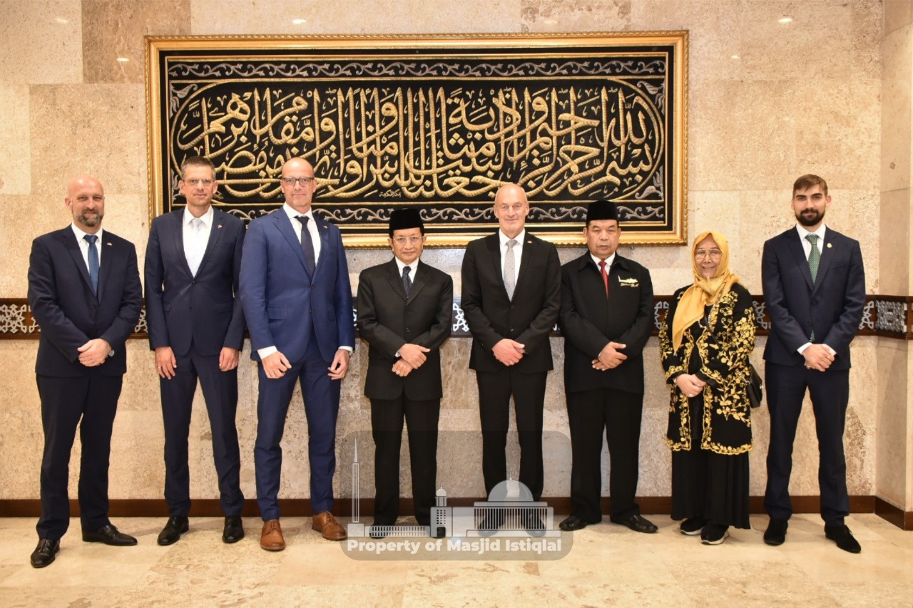 Kunjungan Wakil Presiden BKA/Kepolisian Jerman di Masjid Istiqlal