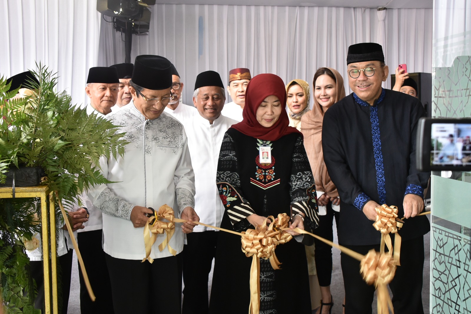 Imam Besar Masjid Istiqlal Prof Dr KH Nasaruddin Umar Hadiri Peresmian KCP BMS di Istiqlal 