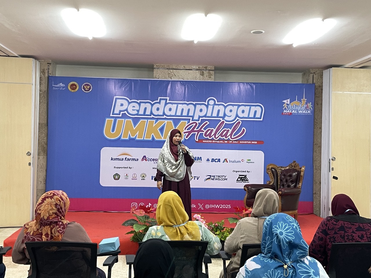 Istiqlal Halal Center Gelar Pendampingan UMKM Batch 3, Dorong Produk Halal dan Aman Konsumsi