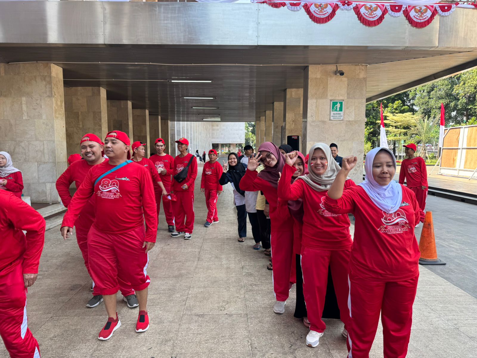 Rayakan HUT RI ke-80, Pengurus BPMI Ikuti Rangkaian Lomba di Istiqlal 