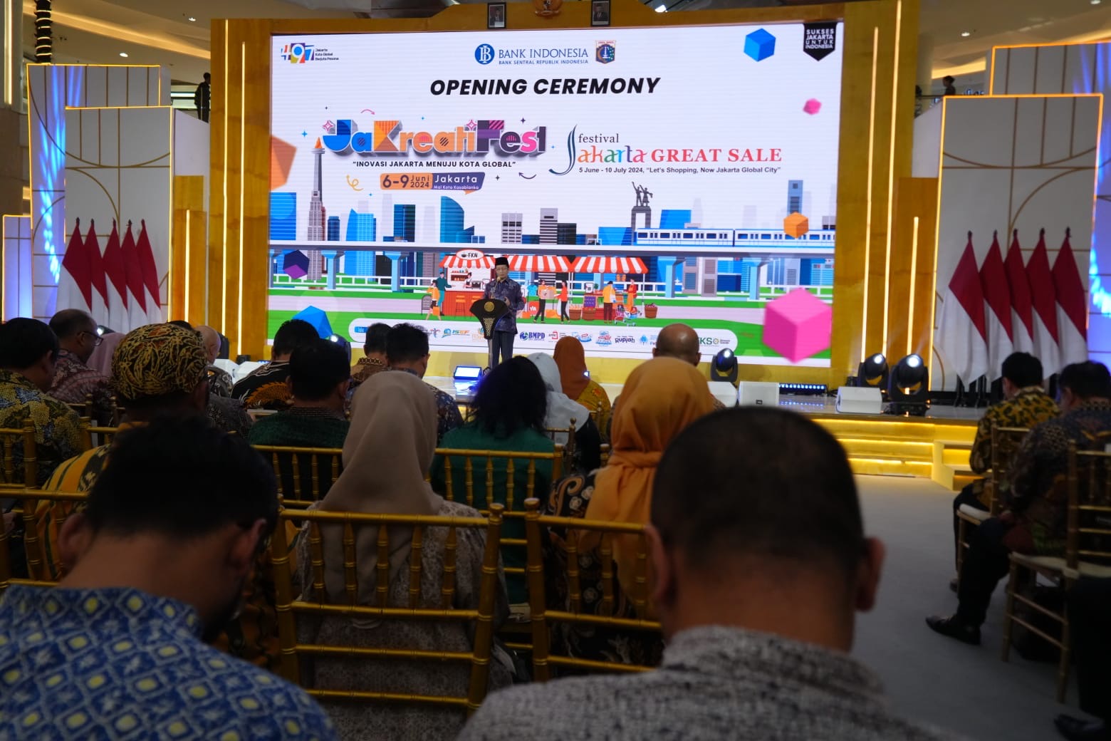 KH Nasaruddin Umar Panjatkan Doa pada Pembukaan Jakreatifest 2024