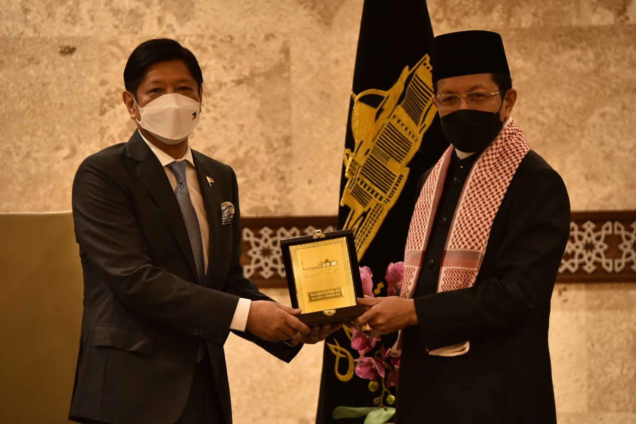 Kunjungan Presiden Filipina di Masjid Istiqlal 