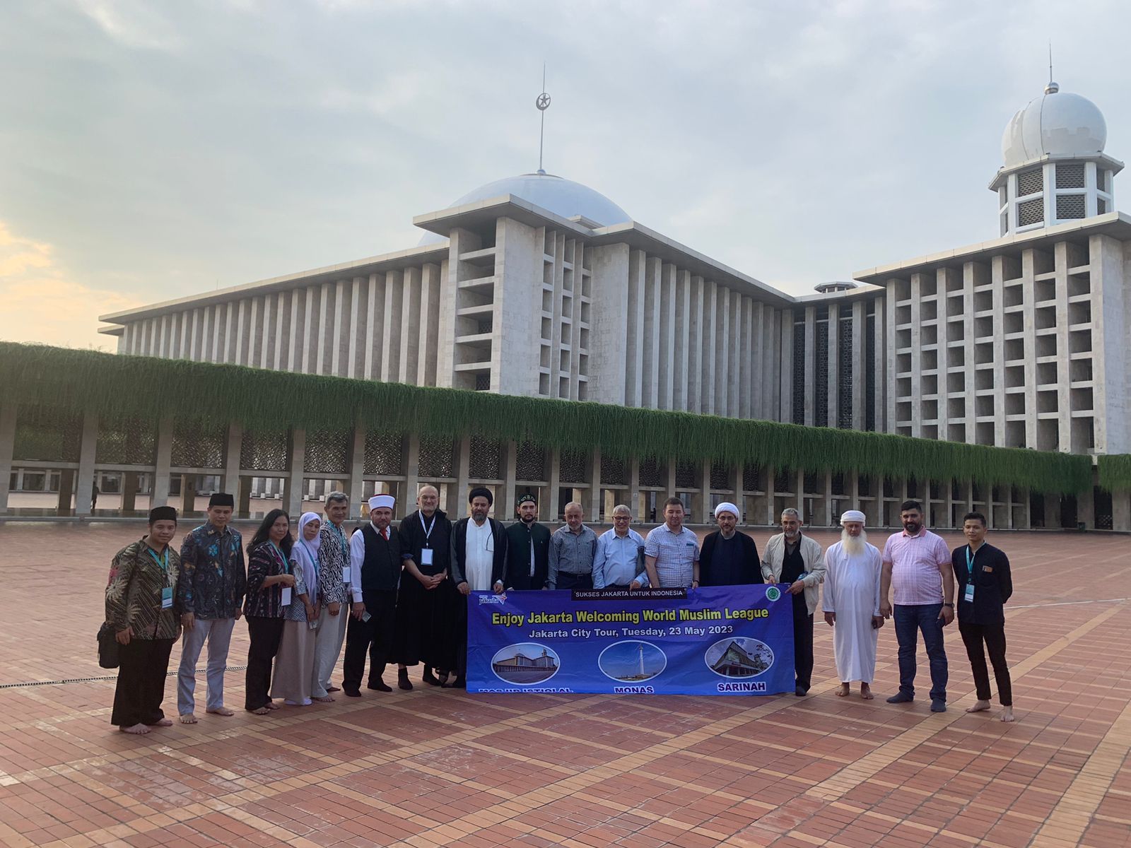 Kunjungan Delegasi Konferensi Internasional MUI di Masjid Istiqlal 