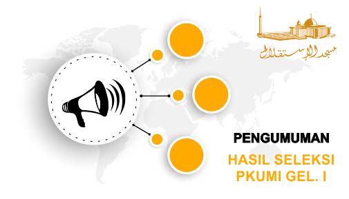 Pengumuman Hasil Seleksi Peserta  Pendidikan Kader Ulama  Masjid Istiqlal Gel. I