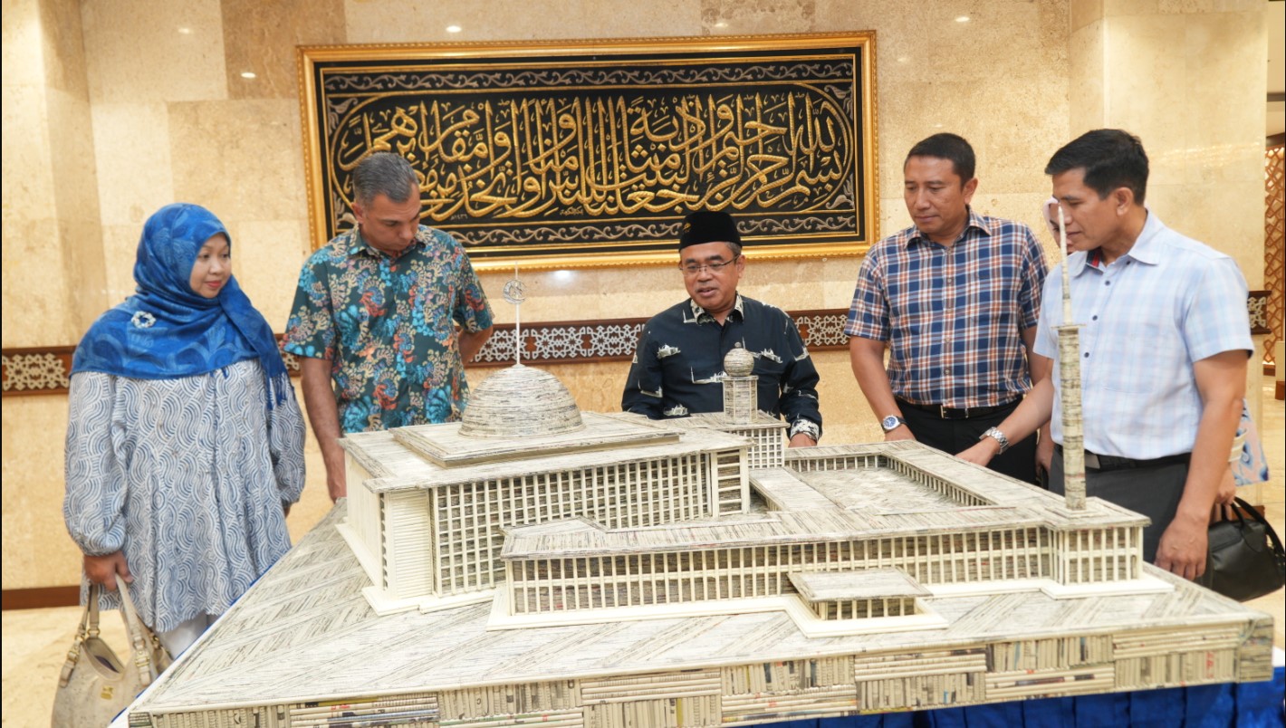  Kunjungan Delegasi Pemerintah Tentara Udara Diraja Brunei Darussalam di Masjid Istiqlal