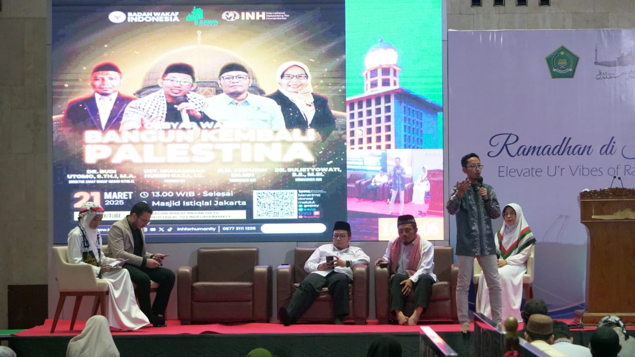 Gebyar Wakaf di Istiqlal Seruhkan Bangun Kembali Palestina
