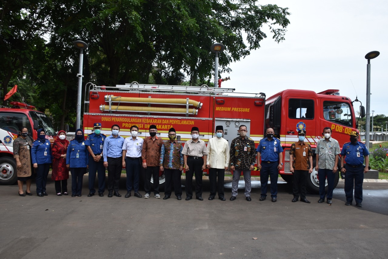 Imam Besar Istiqlal Resmikan Pos Damkar di Istiqlal