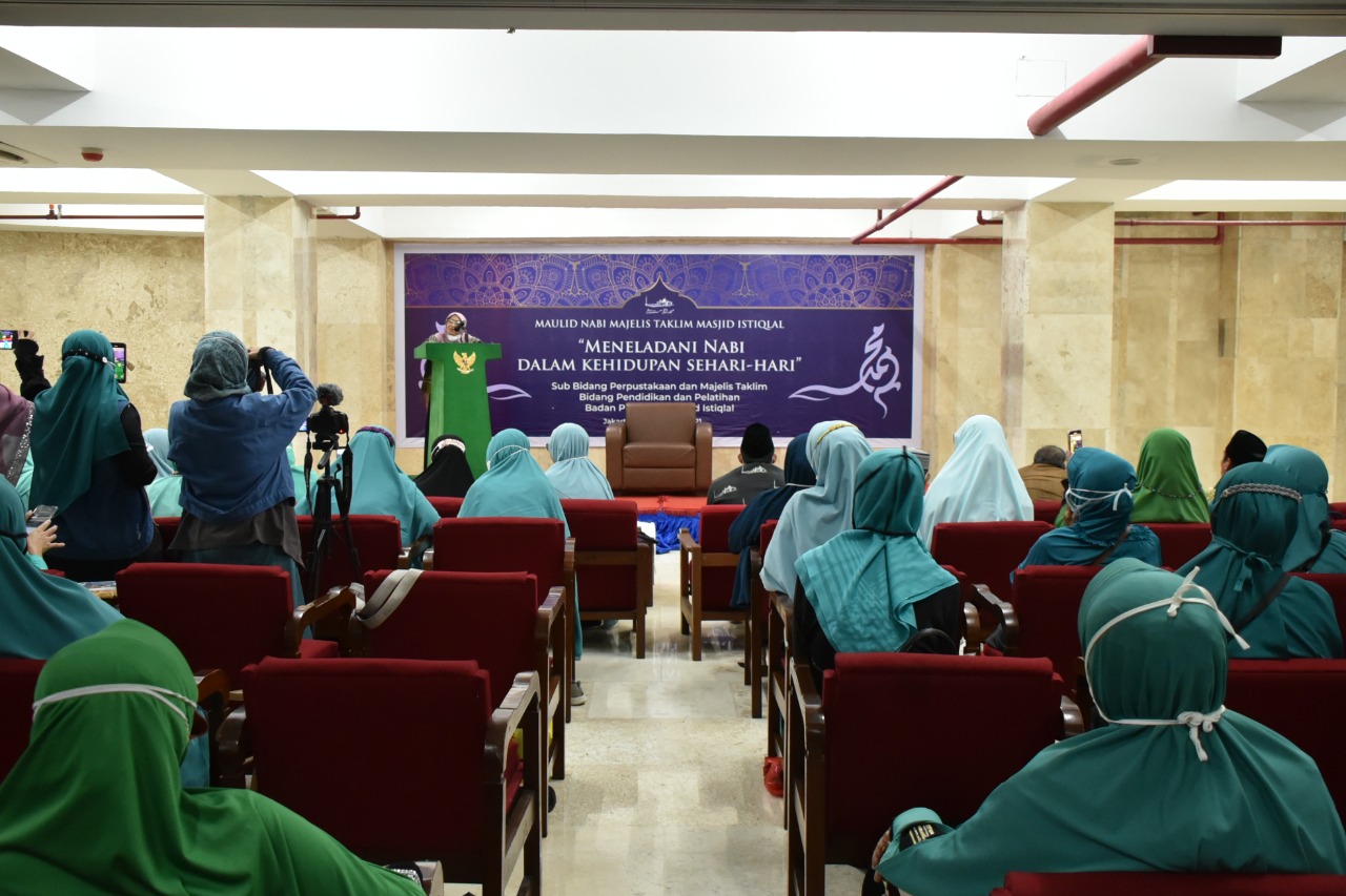 Majelis Taklim Masjid Istiqlal Selenggarakan Peringatan Maulid Nabi
