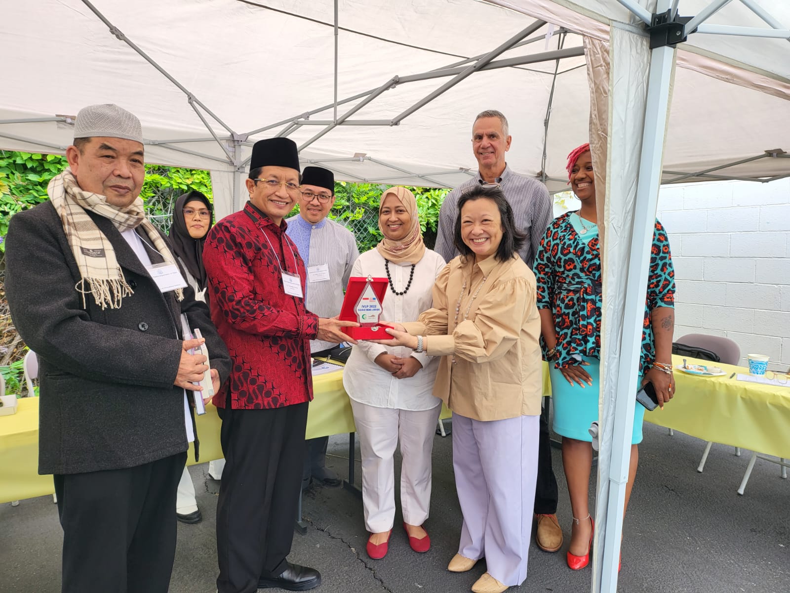 KH Nasaruddin Umar Hadiri Pertemuan dengan Centre For Religion and Civic Culture Bersama Alumni IVLP