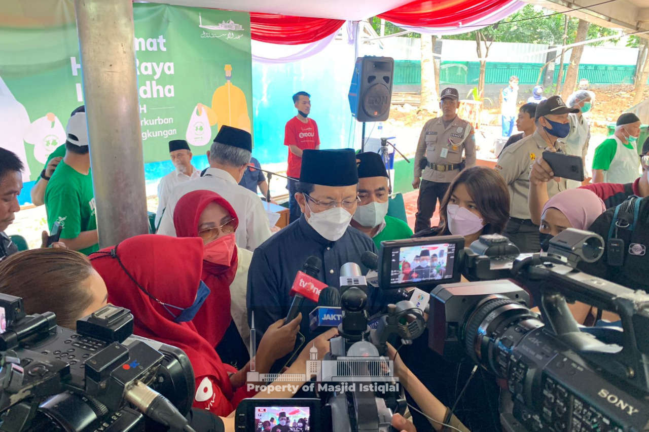 Masjid Istiqlal Selenggarakan Penyembelihan Hewan Kurban