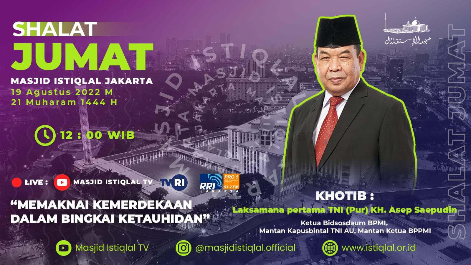 Khutbah Jumat: Memaknai Kemerdekaan Dalam Bingkai Ketauhidan