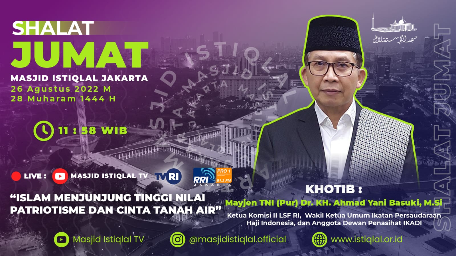 Khutbah Jumat: Islam Menjunjung Tinggi Nilai Patriotisme dan Cinta Tanah Air
