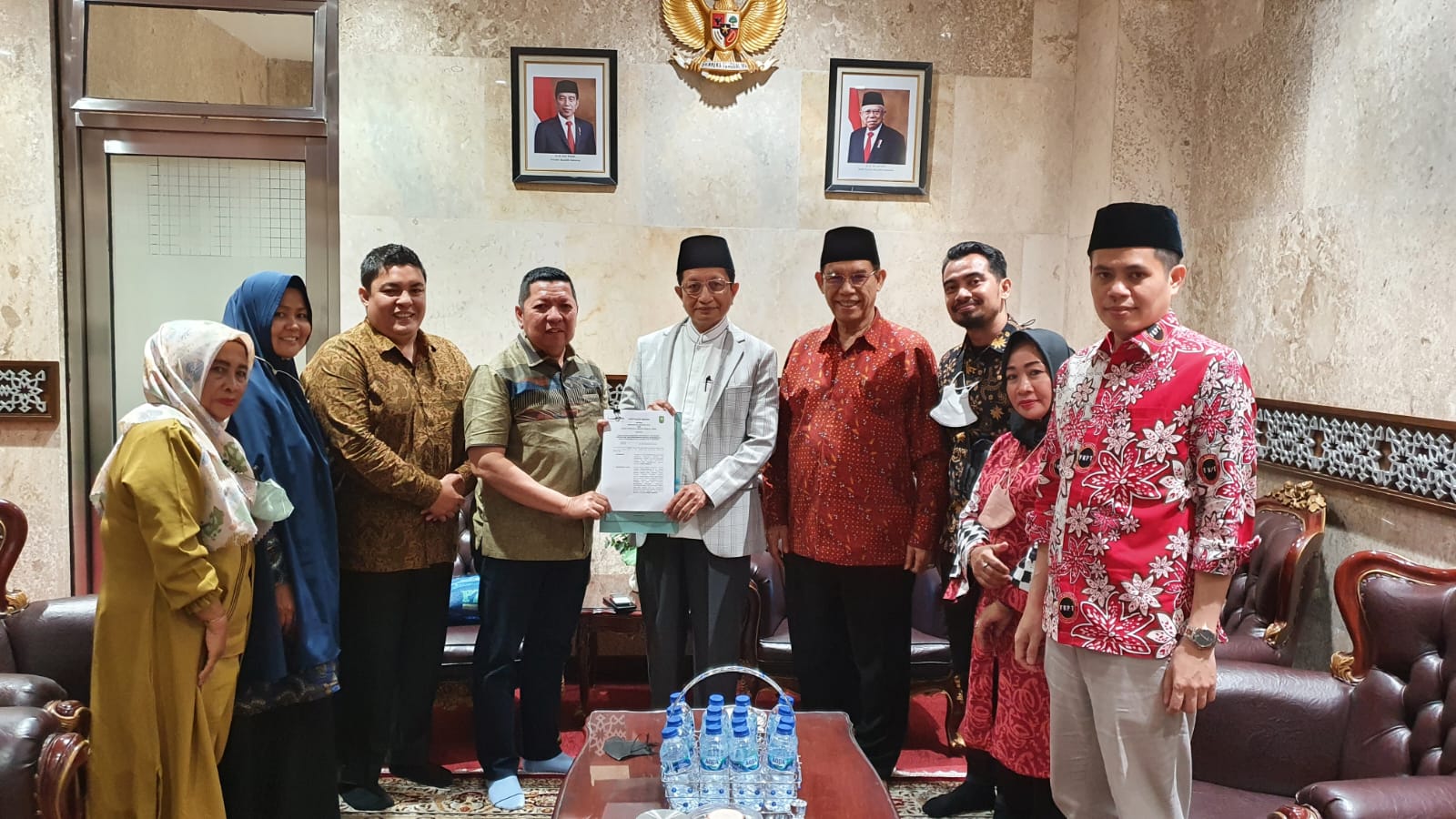 Pertemuan KH Nasaruddin Umar dengan Pemda Riau