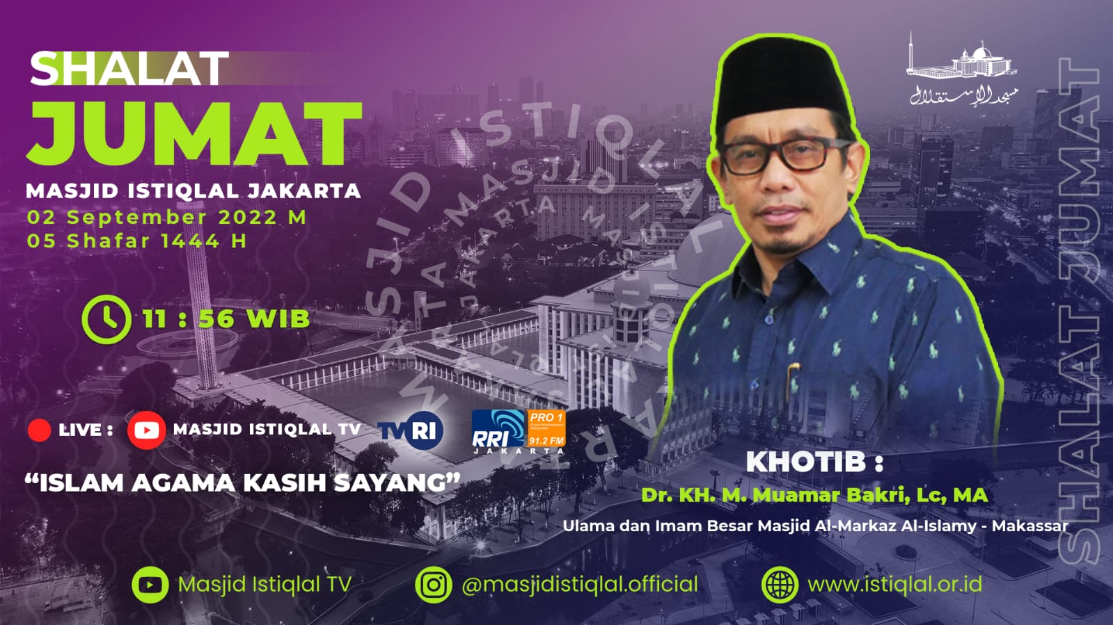 Khutbah Jumat: Islam Sebagai Agama Kasih Sayang