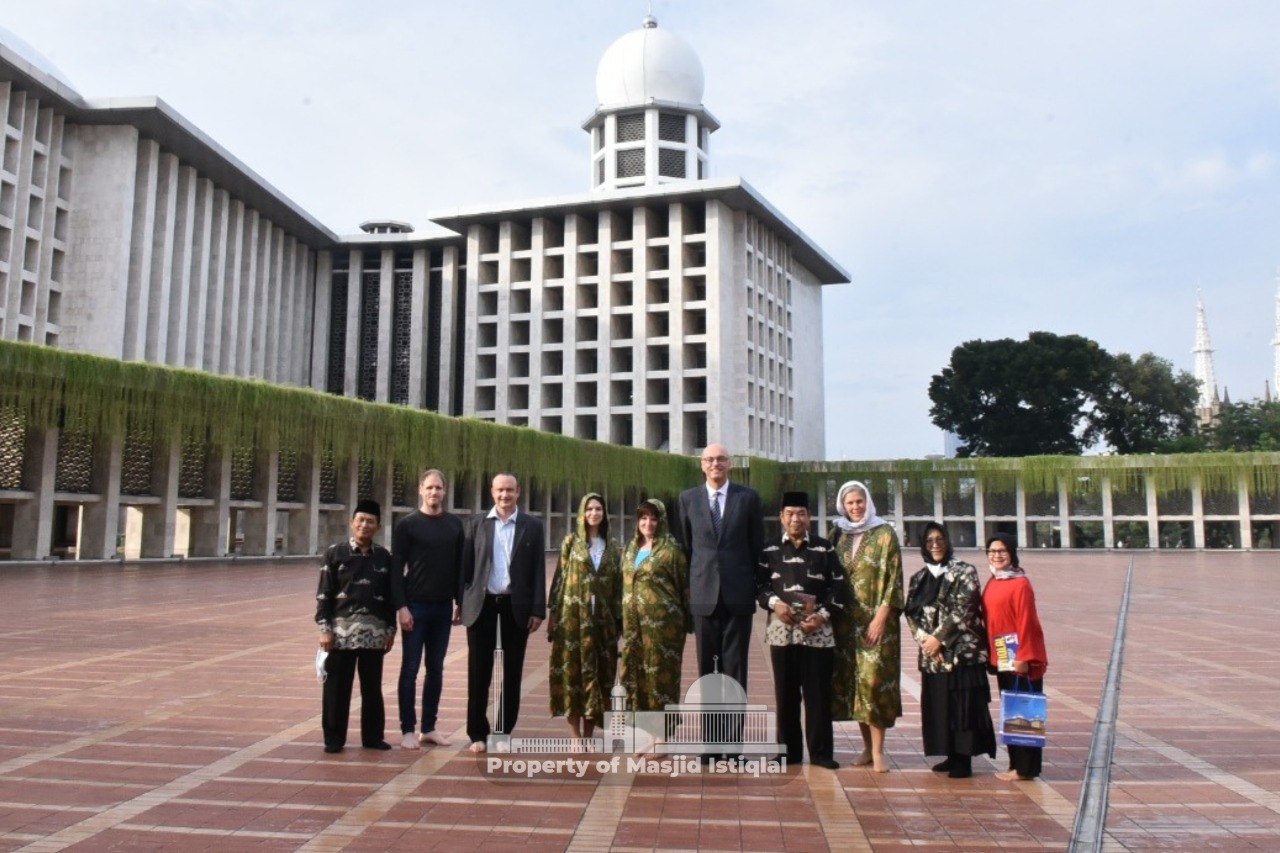 Masjid Istiqlal Terima Kunjungan Wamen Lingkungan Hidup Republik Ceko