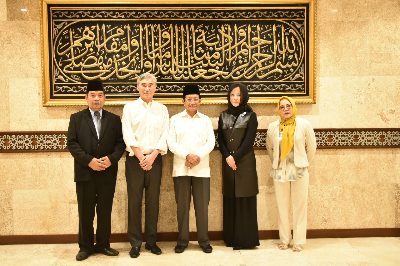  Kunjungan Duta Besar Amerika Serikat untuk Indonesia di Masjid Istiqlal