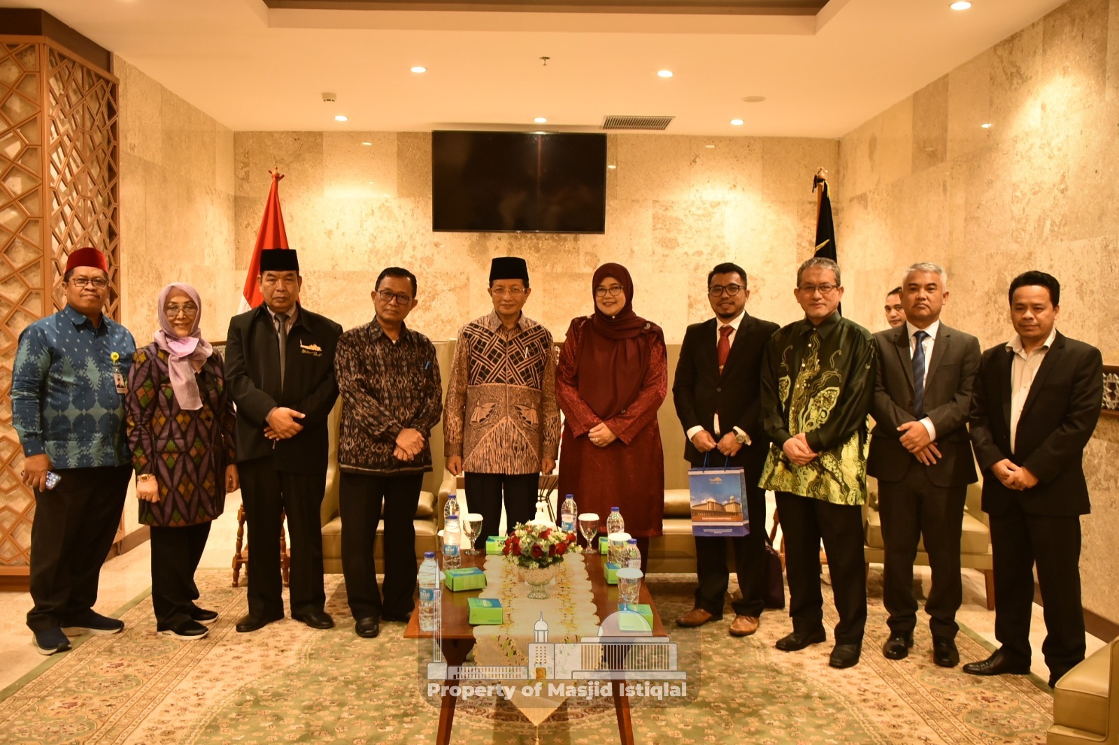 Kunjungan Ketua Pengarah Jabatan Kemajuan Islam Malaysia di Masjid Istiqlal