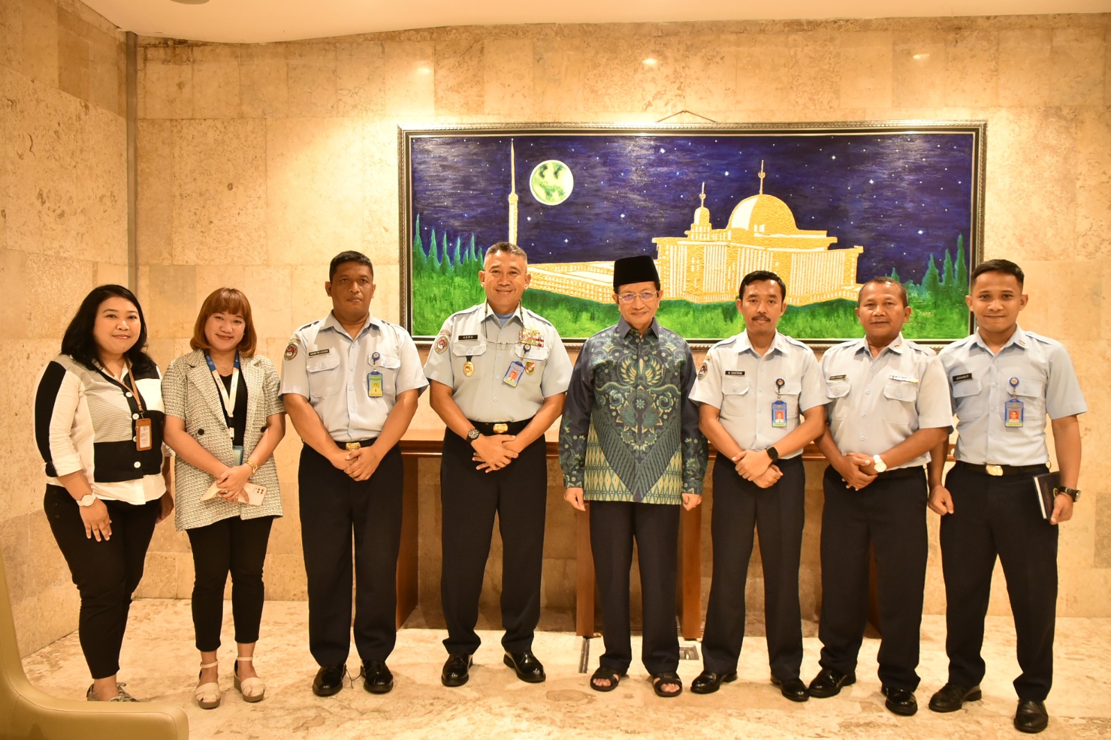 Imam Besar Masjid Istiqlal Prof Dr KH Nasaruddin Umar MA Terima Silaturahmi Wakaseksis SMA Taruna Nusantara