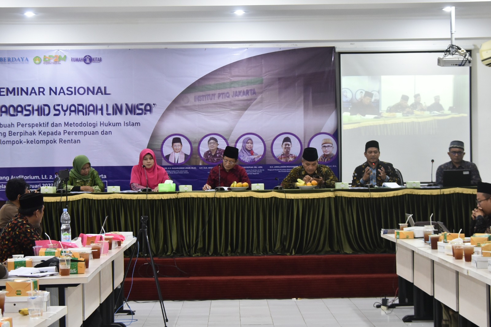 Prof Dr KH Nasaruddin Umar Hadiri Seminar Nasional Maqashid Syariah lin Nisa