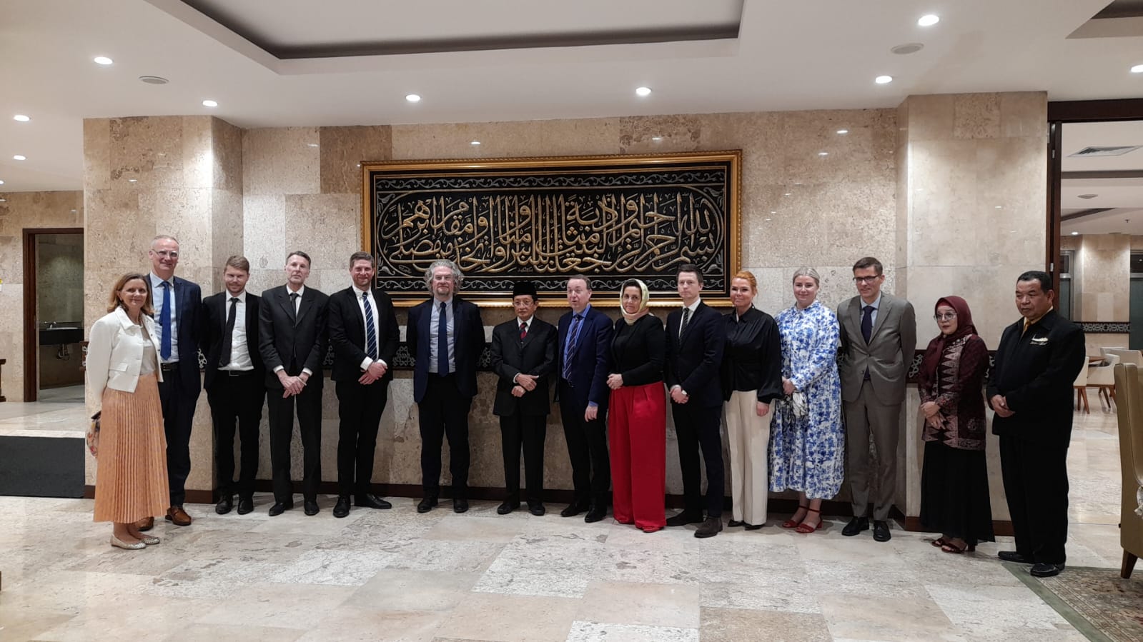 Imam Besar Masjid Istiqlal Prof Dr KH Nasaruddin Umar Terima Kunjungan Komite Kebijakan Luar Negeri Parlemen Denmark
