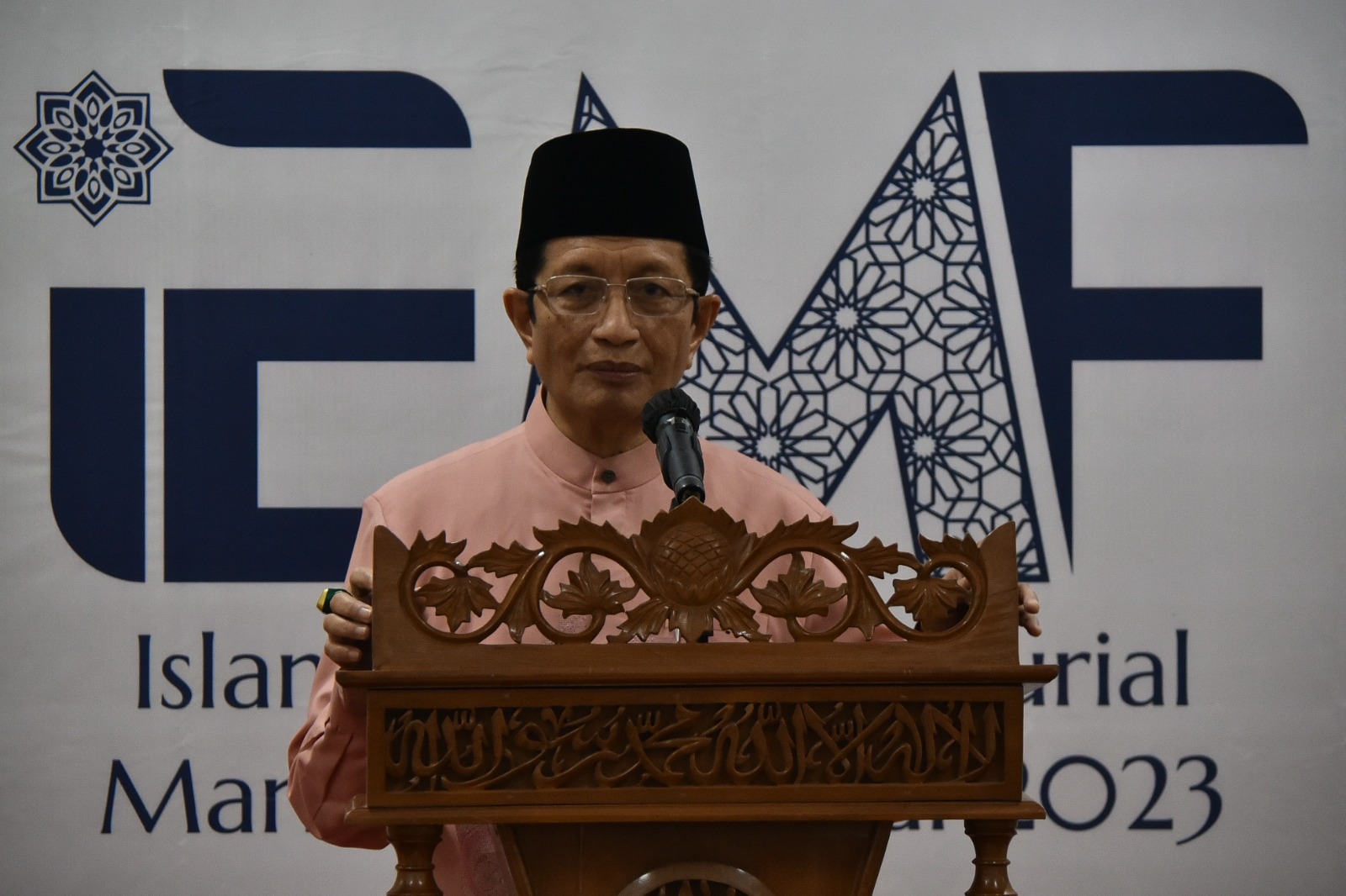 Prof Dr KH Nasaruddin Umar Hadiri Kegiatan IEMF 2023 di Masjid Istiqlal