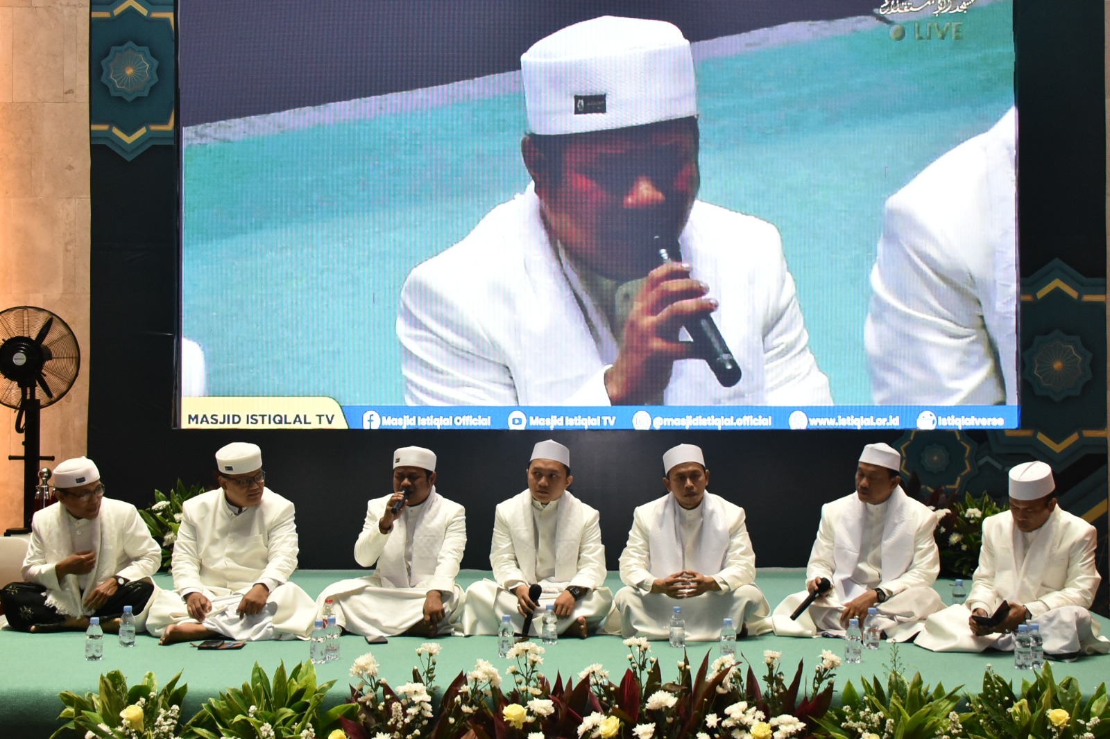 Semarak Gema Takbir Akbar 1 Syawal 1444 H di Masjid Istiqlal