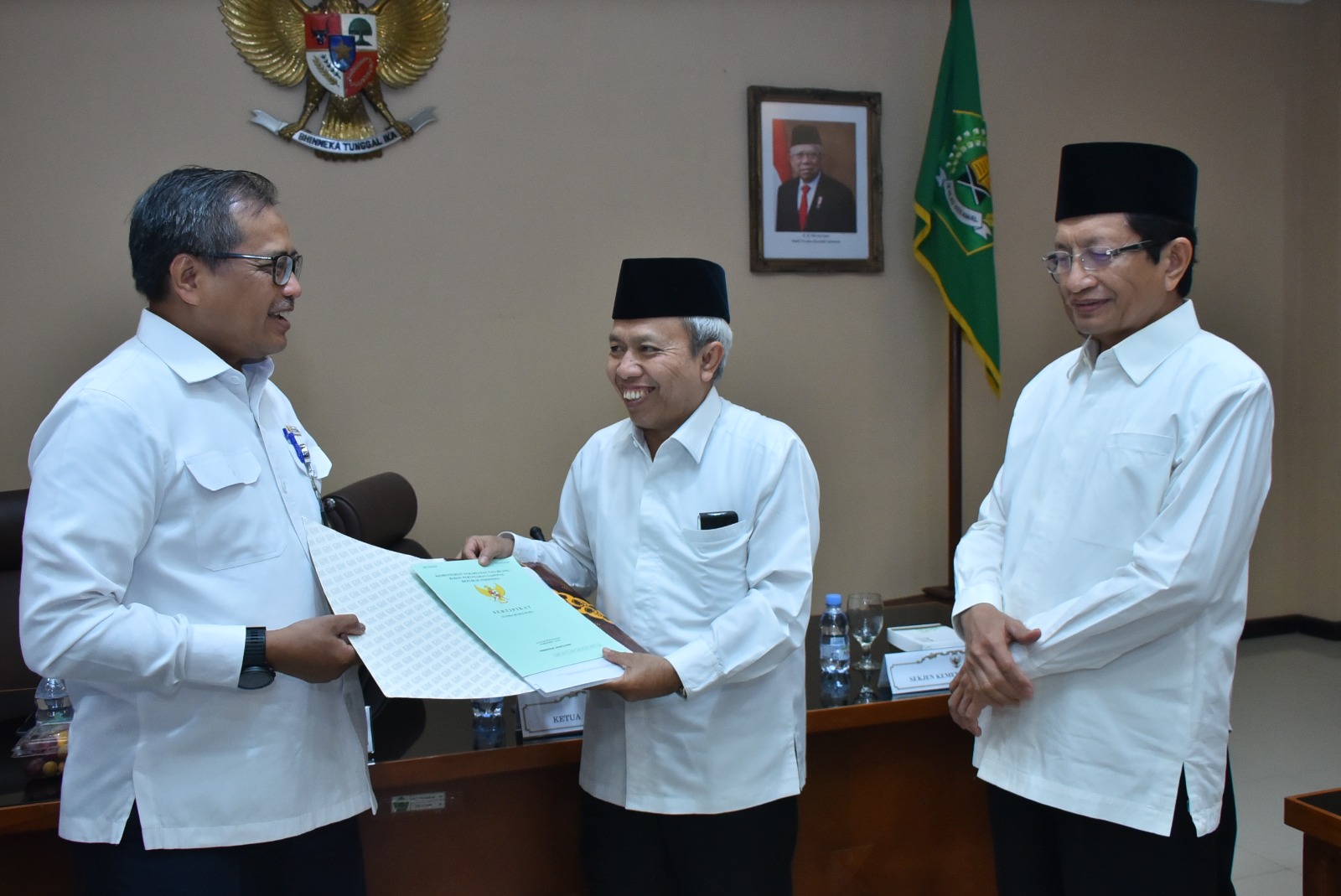 BPMI Terima Alih Status BMN dari Kemenag dan PUPR untuk Pembangunan Gedung Madrasah