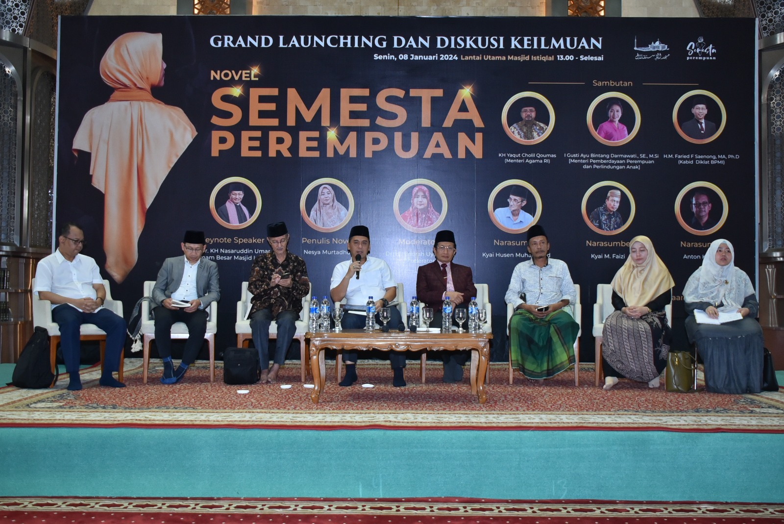 Grand Launching Novel Semesta Perempuan di Istiqlal