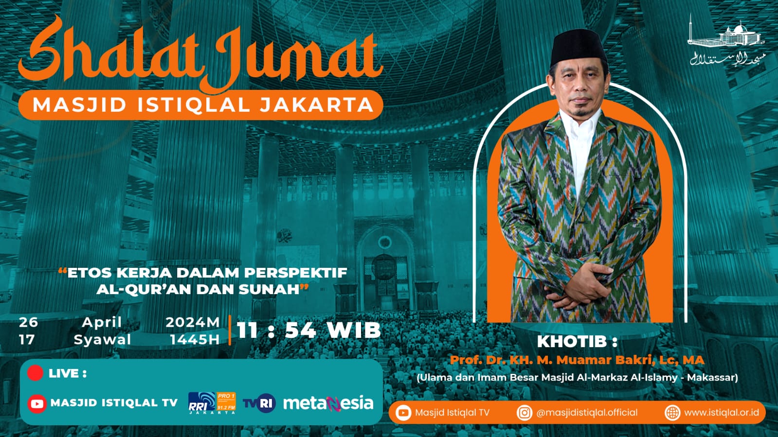 Khutbah Jumat: Etos Kerja dalam Perspektif Alquran dan Sunnah
