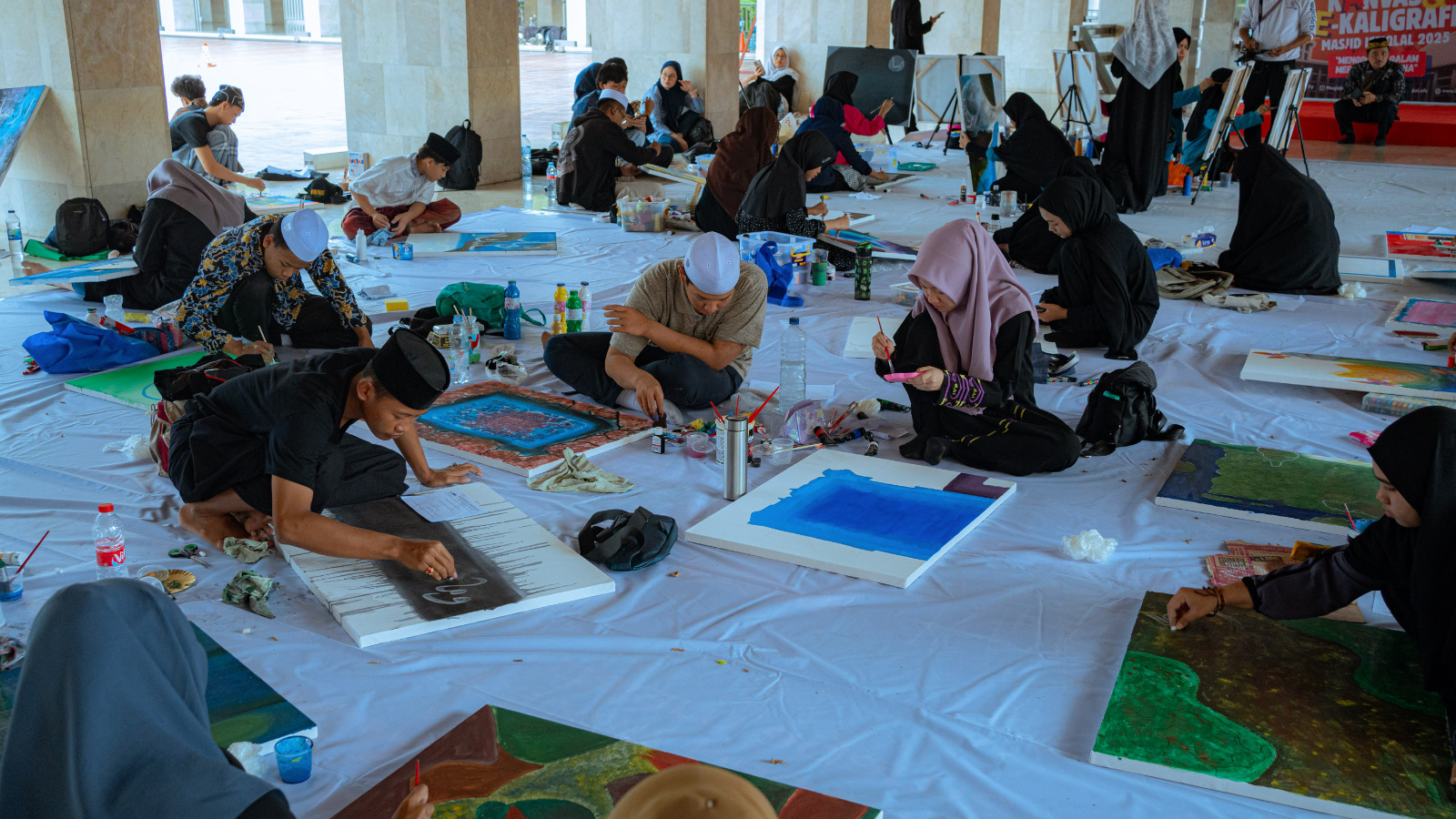 Peringati Maulid Nabi SAW 1447 H, Lomba Kaligrafi Dilangsungkan di Istiqlal
