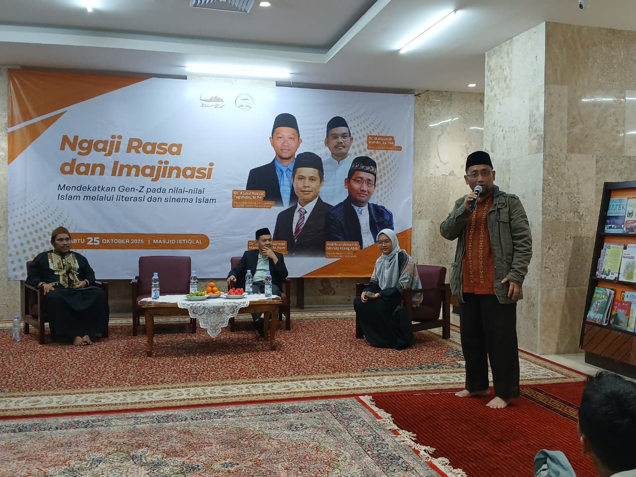 Mendekatkan Nilai Islam ke Gen Z: Talkshow Literasi dan Sinema digelar di Perpustakaan Istiqlal 