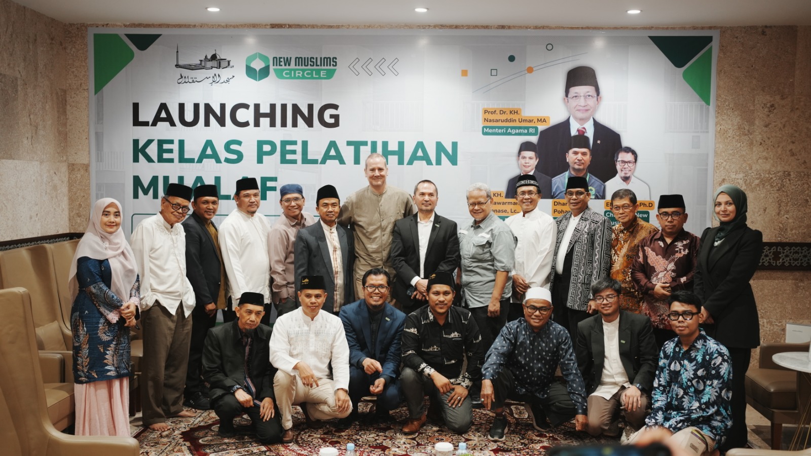 BPMI Bersama New Muslims Circle Luncurkan Pelatihan Mualaf di Istiqlal
