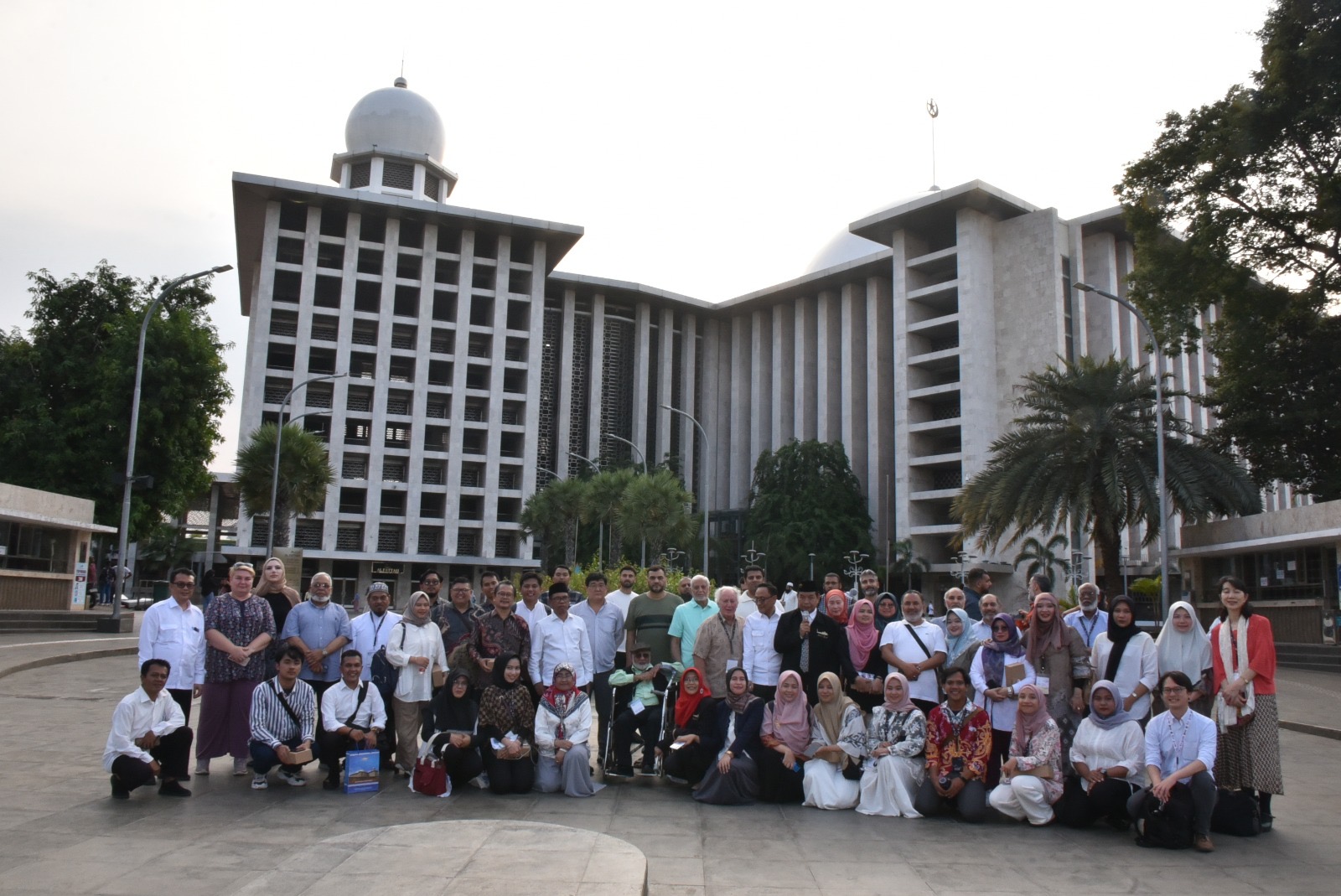 Kunjungan Delegasi H20-Halal World 2023 di Masjid Istiqlal 