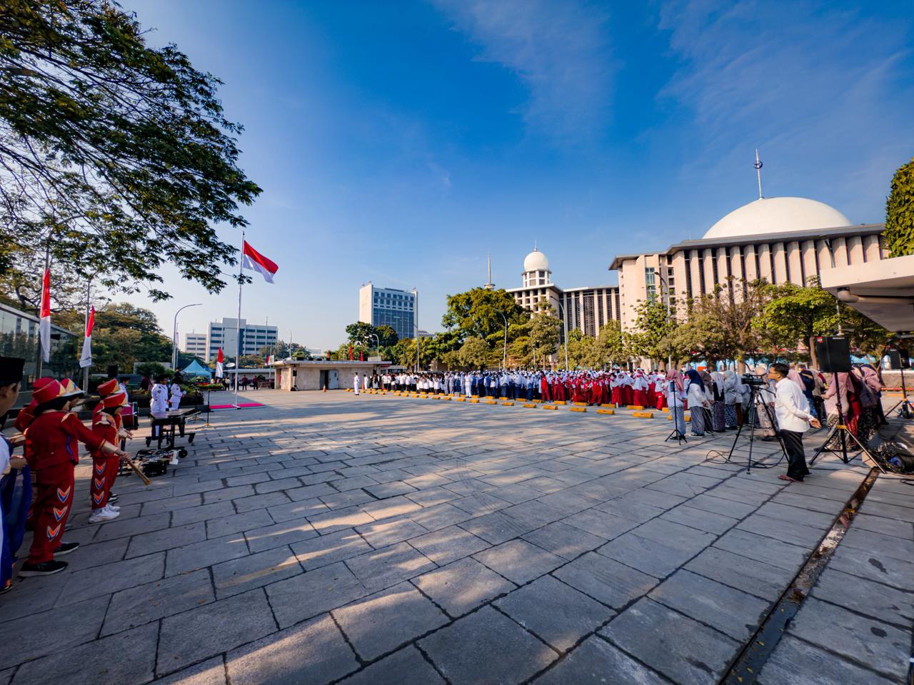 Upacara HUT RI ke-80 di Istiqlal, Pembina Ingatkan Tanggung Jawab Pengabdian Sebagai Upaya Merawat Kemerdekaan 