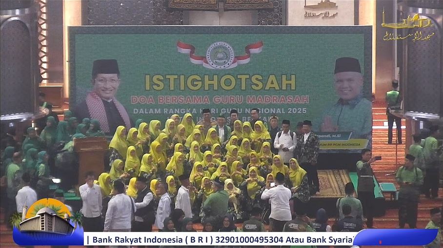 Peringati HGN 2025, Puluhan Ribu Guru Madrasah Gelar Tasyakuran dan Doa Bersama di Istiqlal