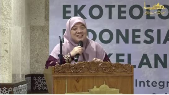 Seminar Ekoteologi di Istiqlal, Nur Arfiyah Pesankan Ekoempati dan Tanggung Jawab Manusia terhadap Alam