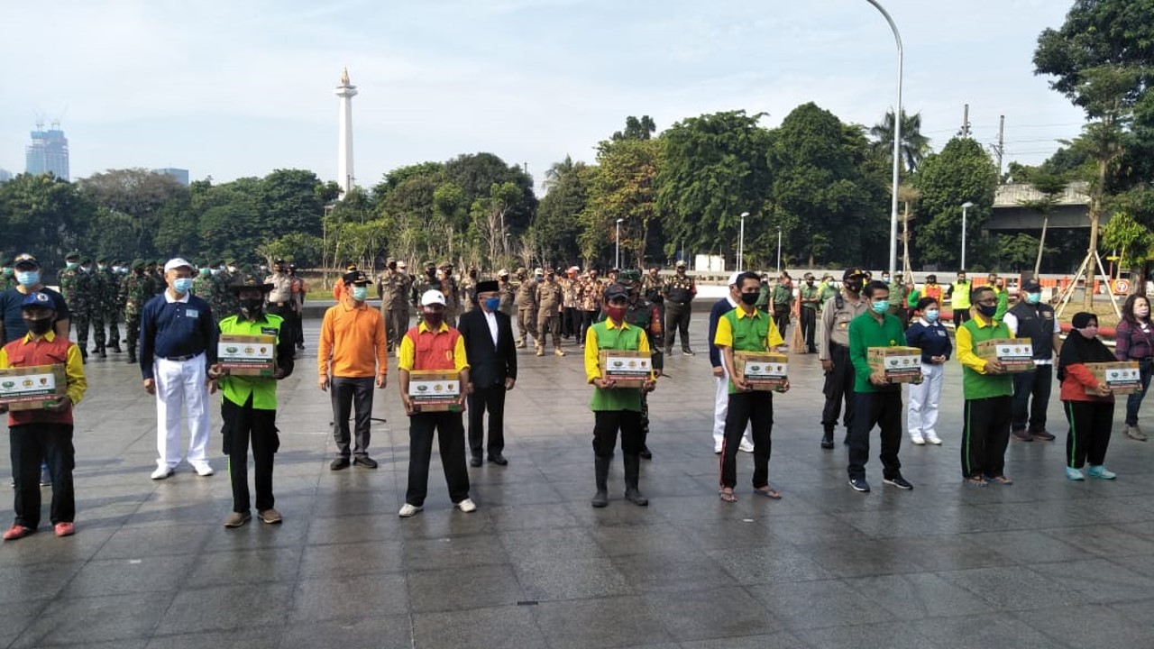 Giat Karya Bakti KODIM 0501/JP di Istiqlal 